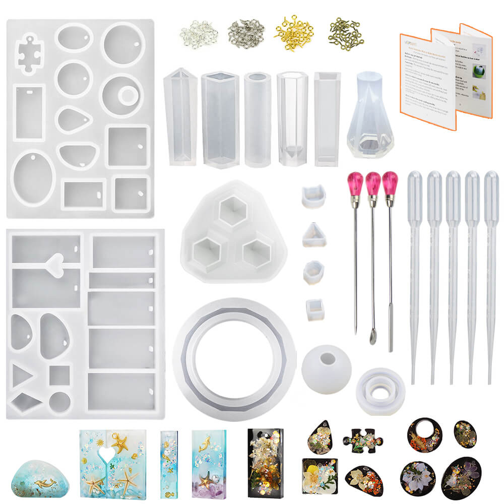 Resin Jewelry Molds Kit – Let's Resin